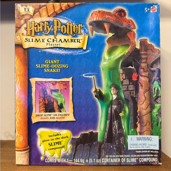 VINTAGE! 2001 Harry Potter SLIME CHAMBER Playset SLIME Mattel SEALED